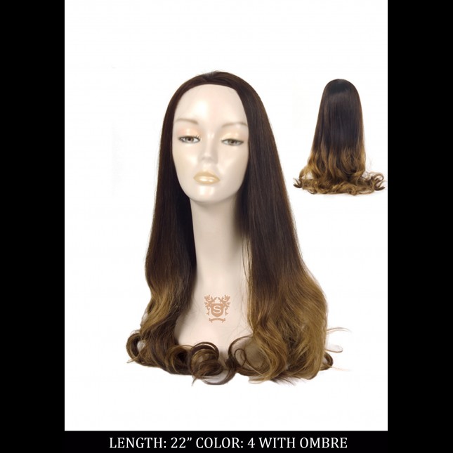 a Red Carpet wig - wig length 22 inches color 4 with Ombre