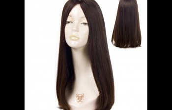 Runway 20 inches dark wig color 4