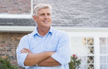 Older Man With Wig