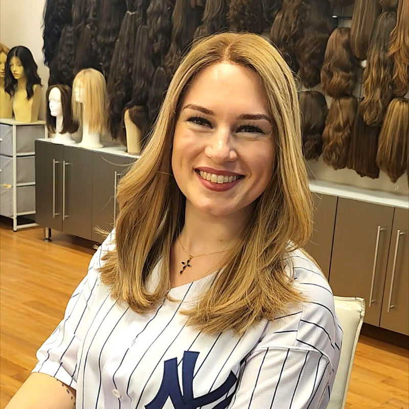 smiling woman